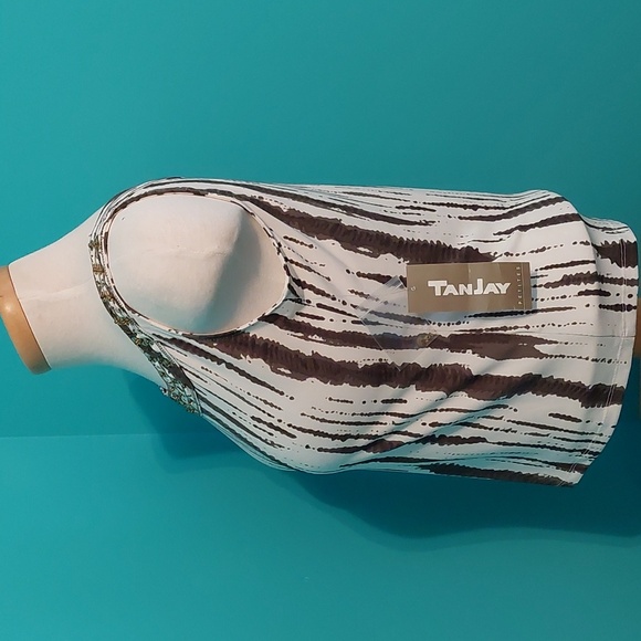 Women's Tank Top NWT TanJay Petites PM/M - Picture 5 of 8